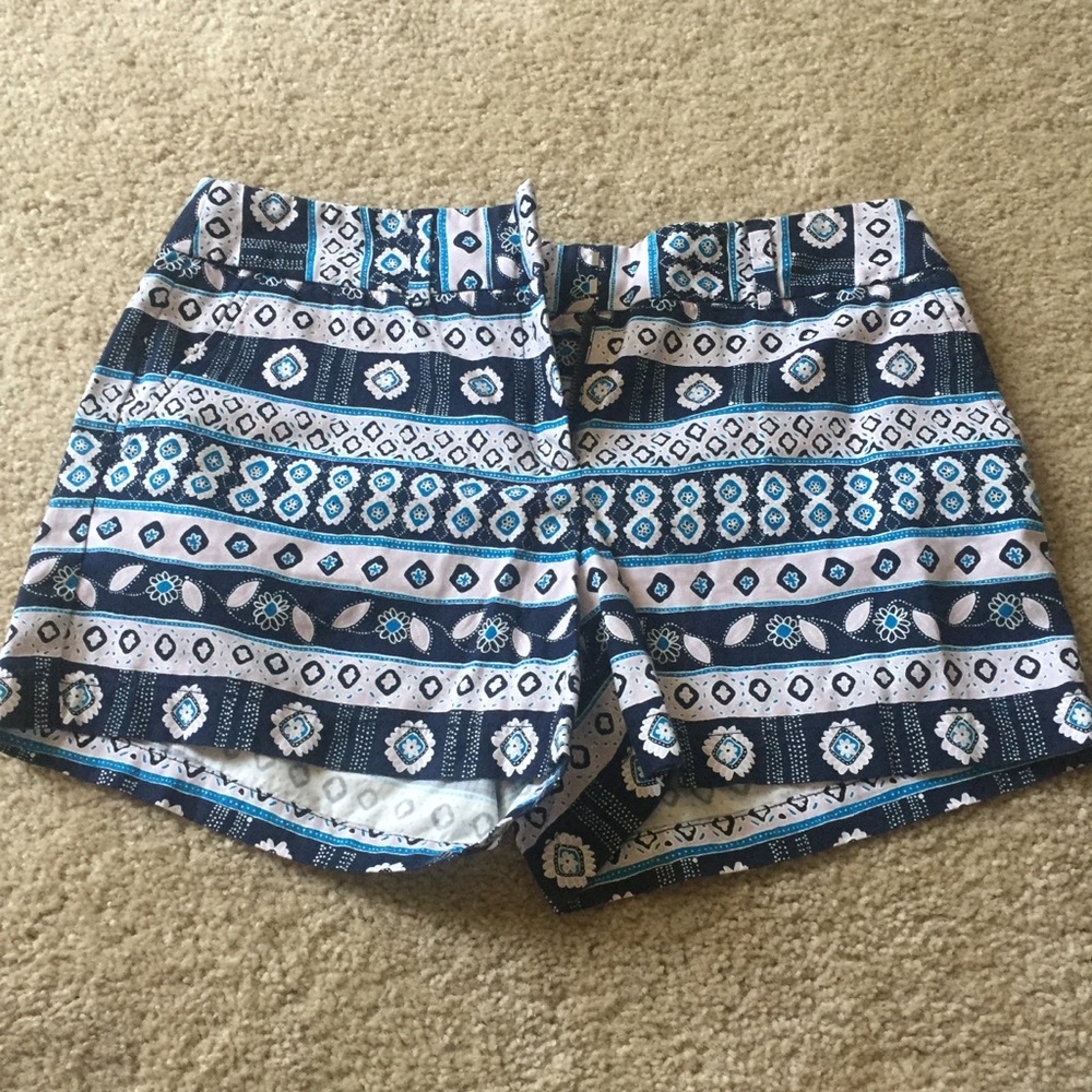 Loft outlet blue shorts -size 8!
